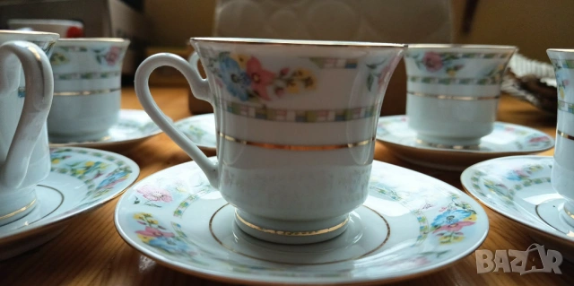 Сервиз за късо кафе, неупотребяван