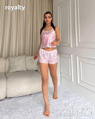 Christian Dior Дамска Пижама Сатен 