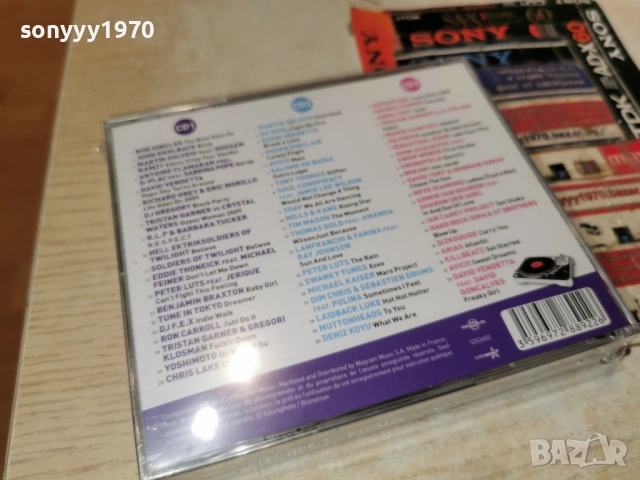 DANCEFLOOR 3CD-ВНОС FRANCE-3 ДИСКА ЗА 45ЛВ КОЛЕДНО 1812252323, снимка 8 - CD дискове - 52842731