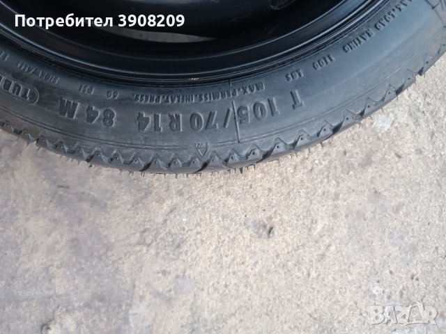 Резервна гума- патерица Firestone 105/70/14, снимка 5 - Гуми и джанти - 43693878