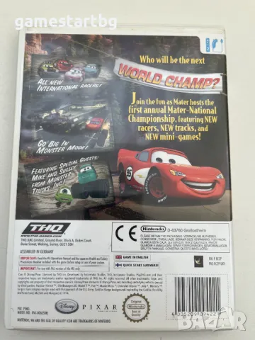 Cars Mater-National Championship за Wii, снимка 2 - Игри за Nintendo - 49339491