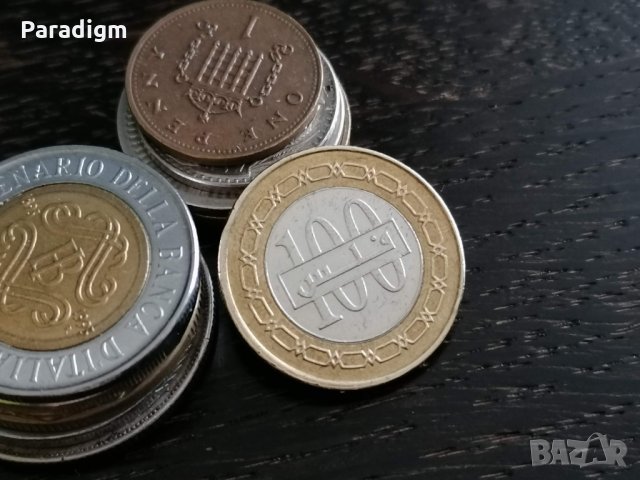 Монета - Бахрейн - 100 филса | 2010г.