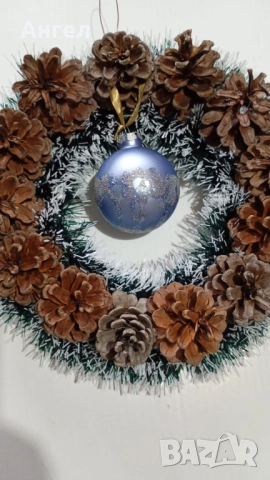 Коледен венец , снимка 5 - Коледни подаръци - 52453726