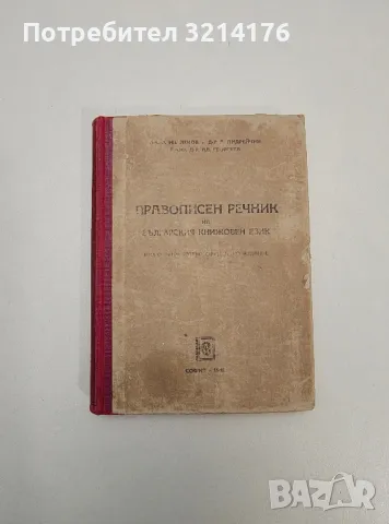 Правописен речник на българския книжовен език - Иван Леков, Любомир Андрейчин, Владимир Георгиев, снимка 1 - Чуждоезиково обучение, речници - 47620251