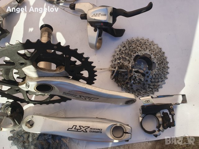 Цял монтаж Shimano XT 780 3x9 , снимка 4 - Части за велосипеди - 43488708