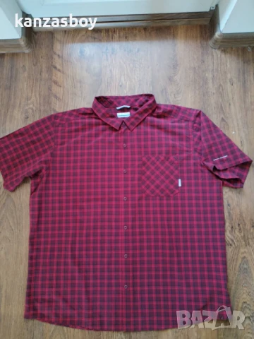Columbia TRIPLE CANYON LS Shirt - мъжка стреч риза 2ХЛ, снимка 6 - Ризи - 50858714