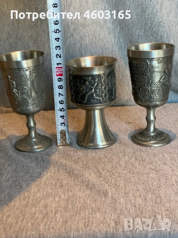 калаени чаши , снимка 2 - Антикварни и старинни предмети - 52793192