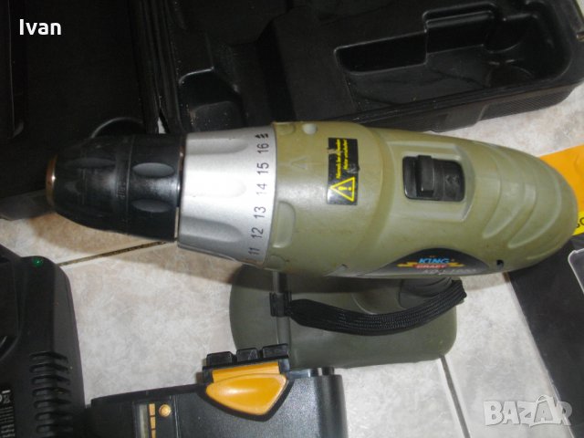 НОВ 19,2 Волта-Немски-Винтоверт-Дрелка-Кинг Крафт-King Craft KDD-1920, снимка 12 - Винтоверти - 33224645