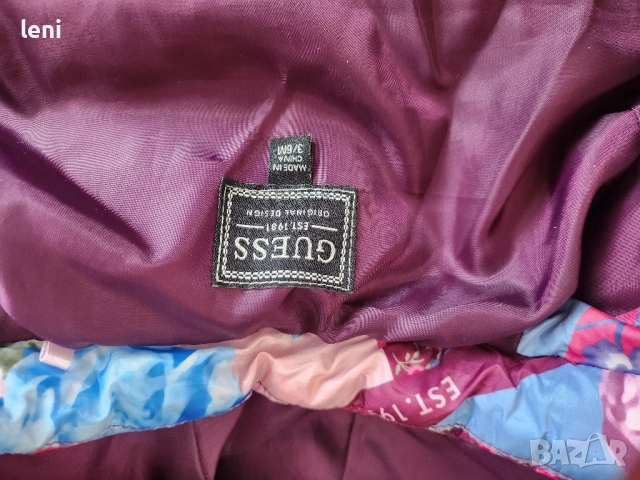 оригинално яке guess , снимка 4 - Бебешки якета и елеци - 52147281