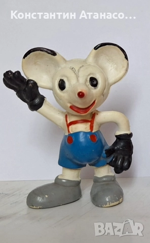 Стара гумена фигурка 