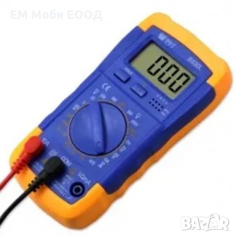 Дигитален Мултимер Мултицет 830l с Led Дисплей AC/DC, снимка 3 - Аксесоари и консумативи - 32312235