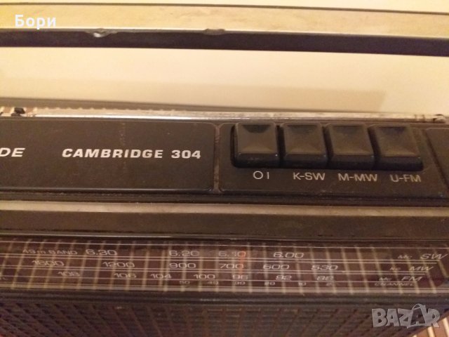 Радио NORDMENDE CAMBRIDGE 304, снимка 4 - Радиокасетофони, транзистори - 27253536