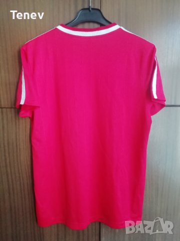 Benfica Shell 1986/1987 футболна тениска фланелка Бенфика ретро L Museu Benfica Cosme Damião, снимка 2 - Тениски - 43442095