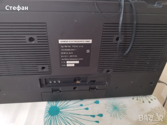 SIEMENS CLUB743, снимка 3 - Радиокасетофони, транзистори - 51201373