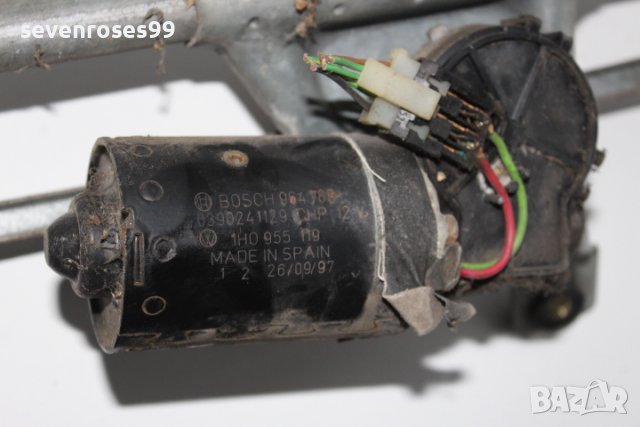 Мотор предни чистачки Фолксваген Поло VW Polo 97”, снимка 9 - Части - 39437453