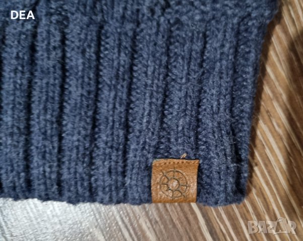 Тъмно син пуловер HM 128см-8лв, снимка 2 - Детски пуловери и жилетки - 23721393