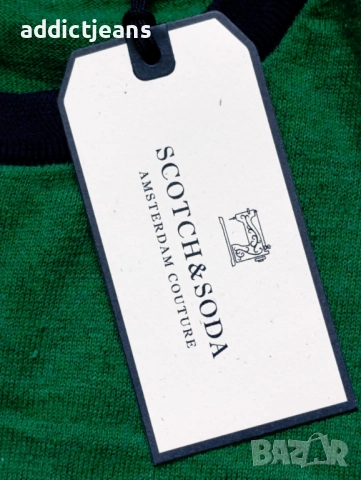 Мъжки пуловер Scotch&Soda размер XL, снимка 4 - Пуловери - 52374209