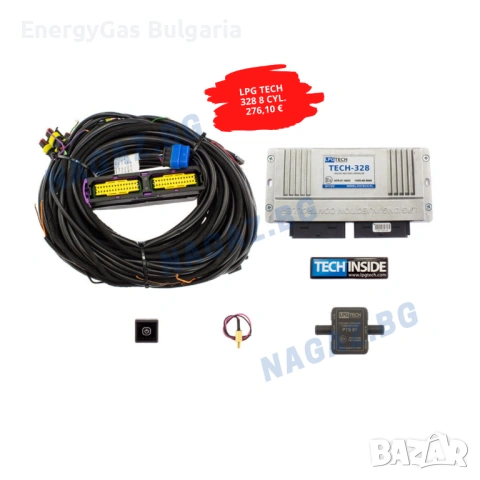 Газов инжекцион 4cyl. LPG TECH-324OBD/gazov injekcion LPG TECH-326/328, снимка 5 - Аксесоари и консумативи - 35848718