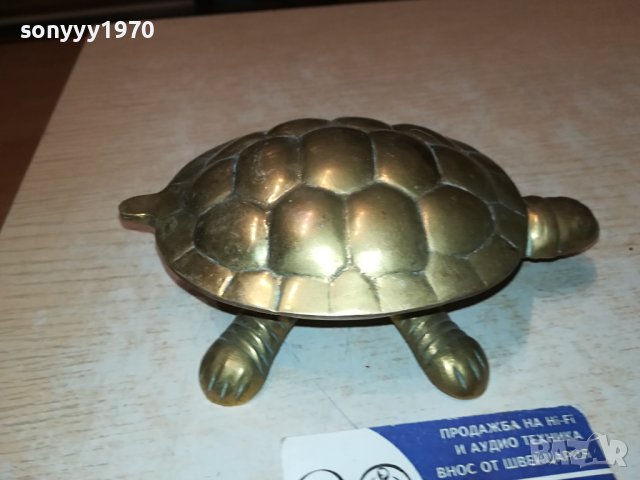 КОСТЕНУРКА 17Х10Х6СМ ВНОС АНГЛИЯ 0101242036, снимка 3 - Антикварни и старинни предмети - 43613456