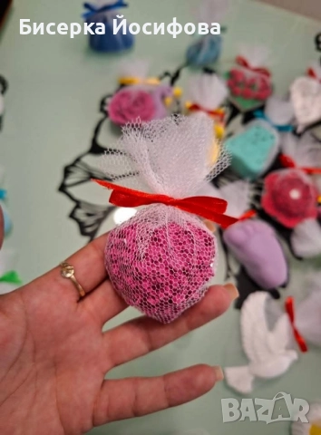 изработвам Подаръчета за гости , снимка 15 - Подаръци за кръщене - 51685013