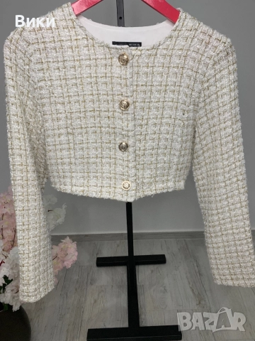 Сако / Болеро от букле , снимка 4 - Сака - 52928224