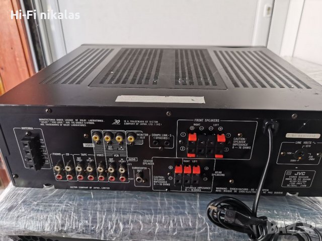 Усилвател Ресийвър 5.1 JVC RX-554V, снимка 5 - Ресийвъри, усилватели, смесителни пултове - 37778449
