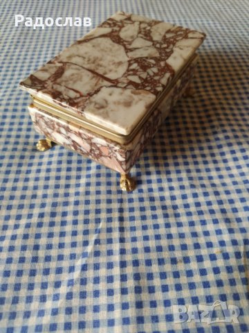 стара кутия за бижута , снимка 5 - Декорация за дома - 37359802