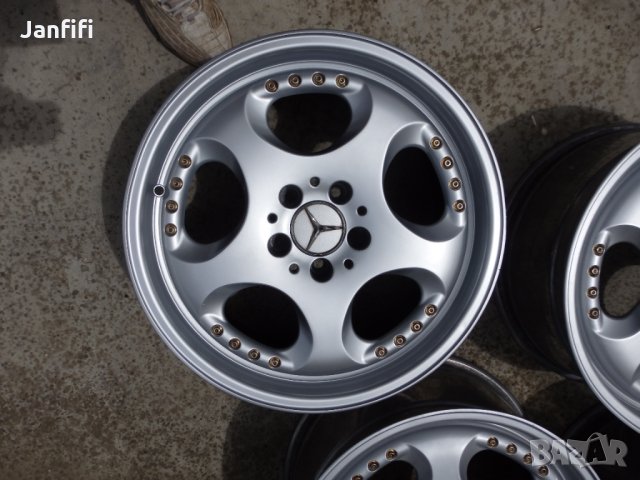 18" алуминиеви джанти за Мерцедес с капси, снимка 2 - Гуми и джанти - 33342691