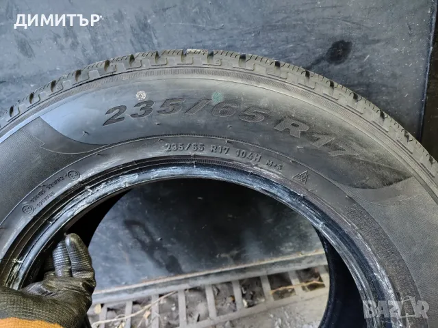 2бр.зимни гуми PIRELLI 235/65/17 104H DOT 4721, снимка 6 - Гуми и джанти - 49290345