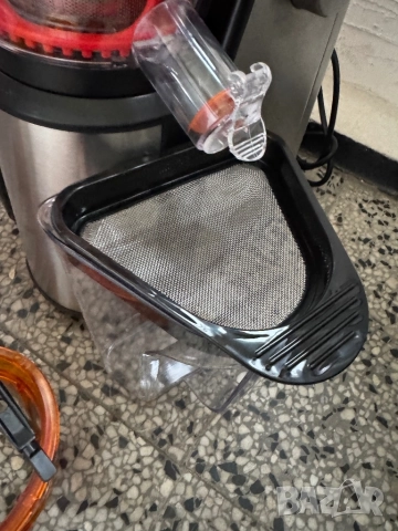 Бавнооборотна Сокоизстисквачка H.Koenig GSX24 400W Безшумна, Мощна, Цитруспреса, 3 Приставки!, снимка 8 - Сокоизстисквачки и цитрус преси - 52654102