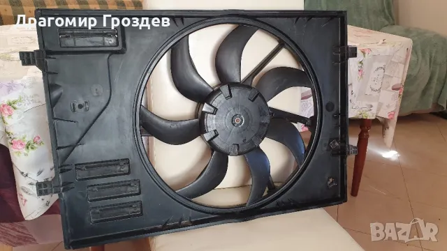 Оригинална перка 5Q0 959 455 BG за радиатора на Audi, Volkswagen, Skoda / Ауди, Фолксваген, Шкода, снимка 3 - Части - 50006323