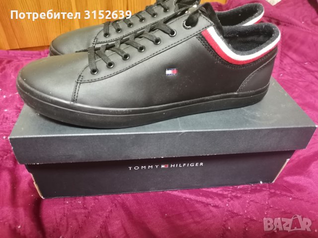 Tommy Hilfiger Сникърси Essetial Leather Vulc , снимка 2 - Спортно елегантни обувки - 43527231