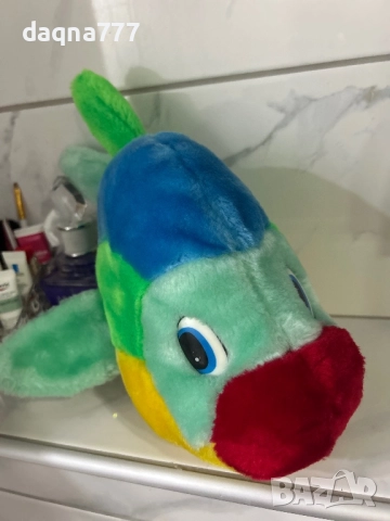 Рибата- дъга красива плюшена, снимка 4 - Плюшени играчки - 52256589
