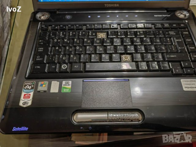 Продавам лаптоп Toshiba A300-може и на части, снимка 3 - Лаптопи за работа - 39452989