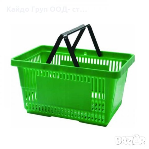 Нови! Налични! Пластмасови кошници за магазин 22л. - НОВИ, различни цветове!!! Търговско оборудване!, снимка 12 - Друго търговско оборудване - 42592193