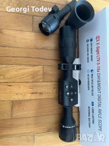 Оптика ден и нощ ATN 5-15 , снимка 2 - Оборудване и аксесоари за оръжия - 53494445