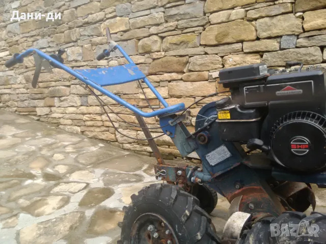 Видимо запазена мотофреза Болгар МБ5- с гребло, дъска , снимка 5 - Градинска техника - 48966923