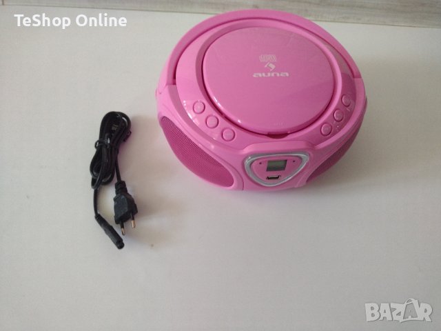 Радио АUNA Roadie Sing CD Boombox с лек шум, снимка 5 - Радиокасетофони, транзистори - 43758942