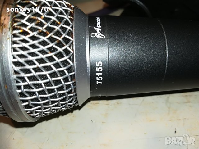 axman 75155 profi mic+кабел+държач-внос germany 1805211025, снимка 13 - Микрофони - 32914495