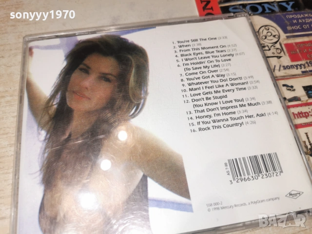 SHANIA TWAIN CD 3101262020, снимка 2 - CD дискове - 53297458