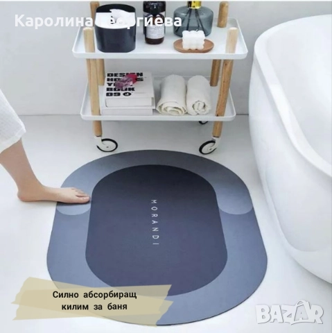 Силно абсорбиращ килим за баня