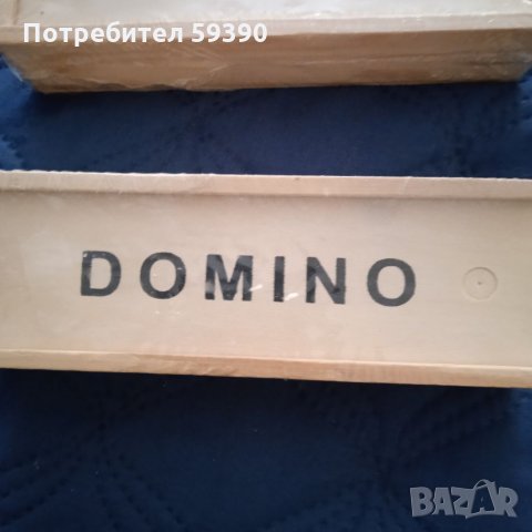 Домино в дървена кутия, снимка 2 - Домино - 32696858