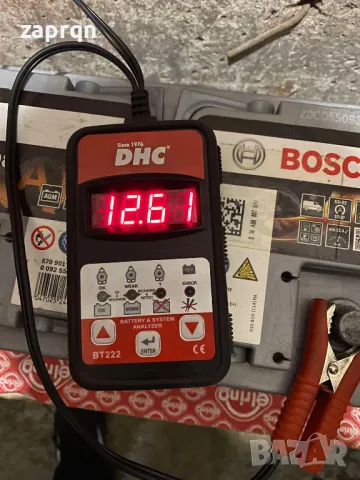 Почти чисто нов акумулатор Bosh/Бош AGM/АГМ 70 ам/ч 760 А с гаранция , снимка 2 - Аксесоари и консумативи - 48134092