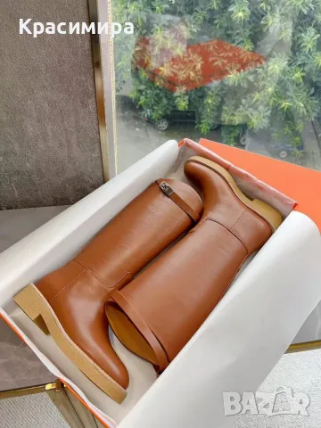 ботуши Hermes, снимка 6 - Дамски ботуши - 48040618
