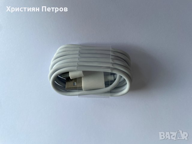 Оригинален USB кабел за iPhone 4 / 4S, снимка 1 - Резервни части за телефони - 44133892