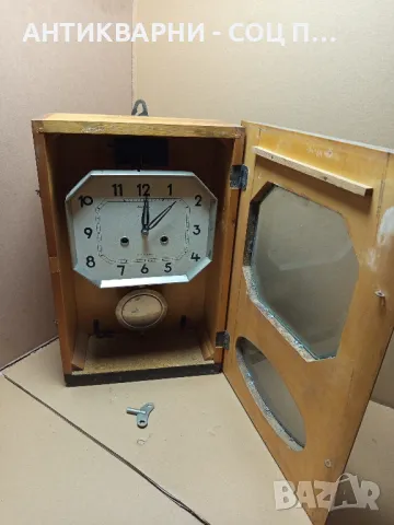 Стар Руски Степен Часовник От Соца., снимка 4 - Антикварни и старинни предмети - 50425221