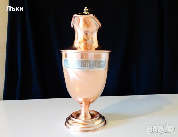 Медна кана за ракия,чай,кафе,медна вода,с капак. , снимка 4 - Антикварни и старинни предмети - 32380871