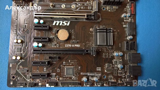 Дънна платка MSI Z270-A PRO, Display Port, socket 1151, снимка 4 - Дънни платки - 53267708