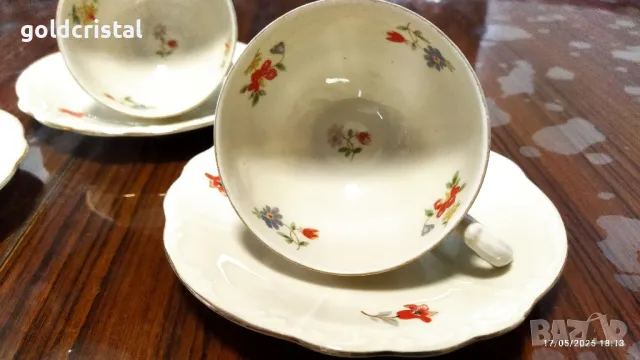 Стар немски порцелан чаши за кафе , снимка 11 - Антикварни и старинни предмети - 50425666