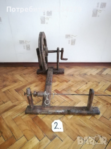 Автентични приспособления за предене и тъкане използвани в миналото. , снимка 9 - Антикварни и старинни предмети - 52307532